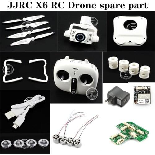 JJRC X6 GPS RC drone Original parts accessories blade camera remote control motor GPS receiver board landing gear charging wire