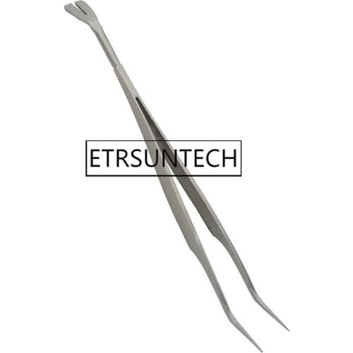 100pcs 2 In 1 Stainless Steel Tick Tweezers Professional Quick Tick Removal Tool for Cat Dog People Pet Supplies