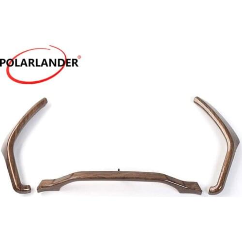 Chrome Instrucment Panel Dash Board Decorative Trim Prevent scratches&wear For Ford F150 2015 2016 2017 Fashion 6Colors 3PCS Set