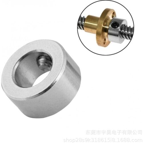 5pcs Openbuilds Lock Collar T8 Lead Screw Lock Nut Metal Isolation Shaft Collar for office 3D Printer Power Transmission Parts