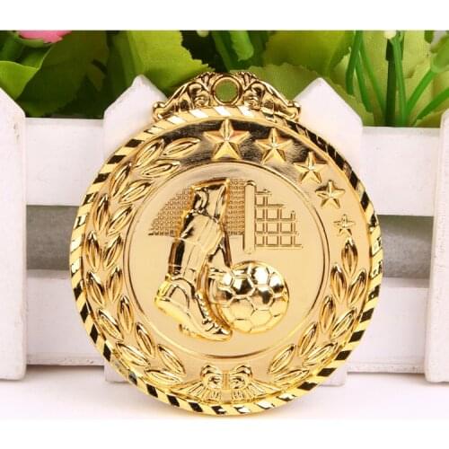 65mm new style sports competitions medal football sports medal sports gold silver bronze medal soccer movement