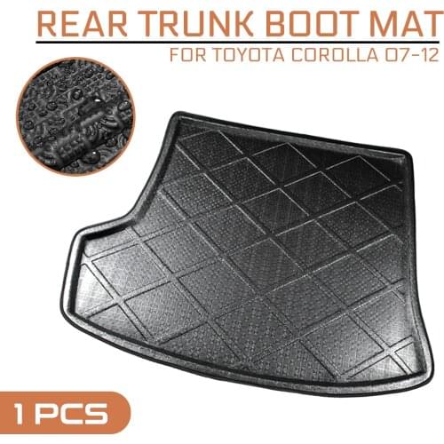 Car Floor Mat Carpet Rear Trunk Anti-mud Cover For Toyota Corolla 2007 2008 2009 2010 2011 2012