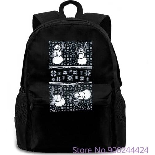 Mens Drunk SnowUgly Christmas ROYAL for Hot Selling women men backpack laptop travel school adult student