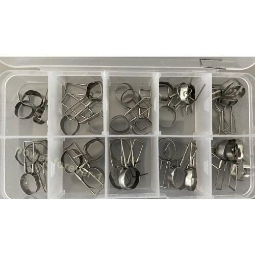 40Pcs Dental Space Retainer Band Molar Adjacent Teeth Maintainer Bands 32# to 41# Orthodontic