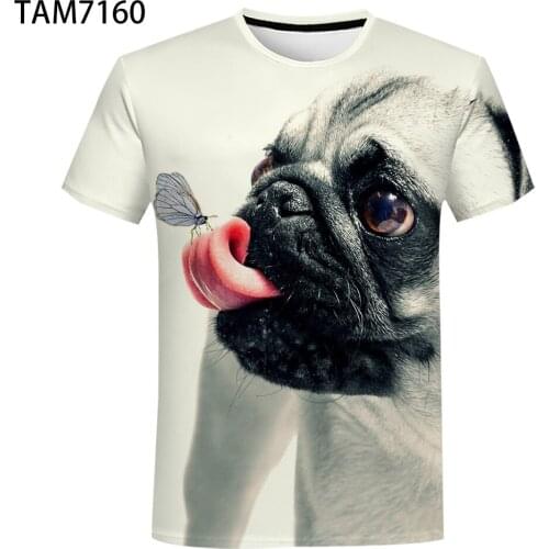 2021 Summer Mens Womens Childrens funny Dog Paw 3D T Shirt Wild Scenery Breathable Material Oversized Top 100-5XL