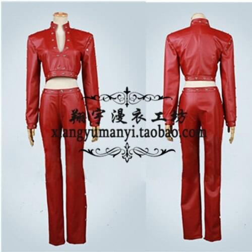 The Seven Deadly Sins Nanatsu no Taizai Ban Cosplay Costume red coat+pant Foxs Sin of Greed cosplay