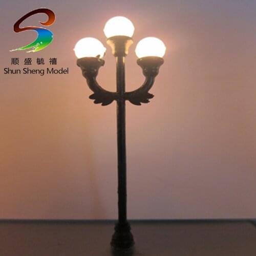 Architectrual model scale 1/100~1/200 for general scale model lamp and pedestal can move50pcs