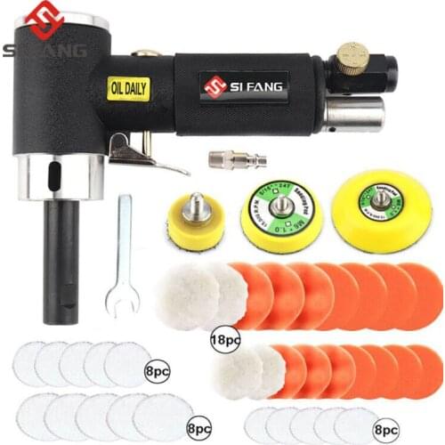 2/3 Inch Long Version Air Sander Pneumatic Grinding Machine Buffing Pad Speed Sander Polish Tools Car Accessories