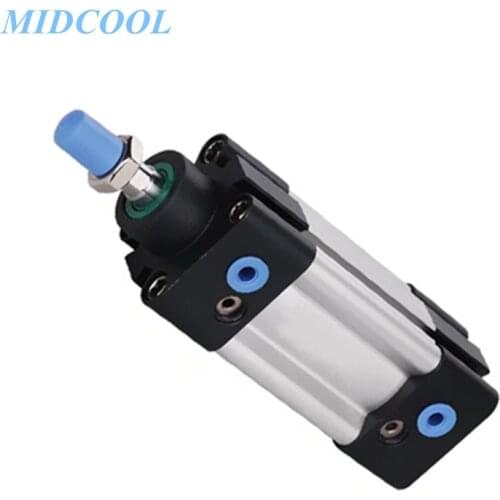 Air Cylinder SAU 32/40/50/63mm Bore Standard Double Acting Pneumatic Cylinder 50 75 100 125 150 175 200 250 300 400mm Stroke