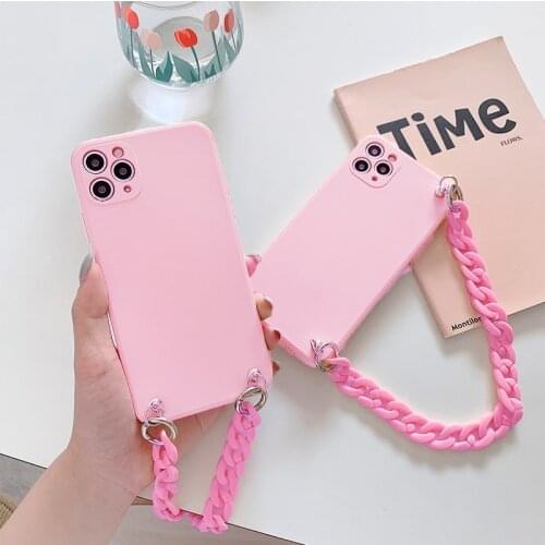 Simple style chain phone case For Xiaomi Redmi 7 7A 6 Pro 6A 5 Plus Note 7 6 5 Pro 4 4X Fashion soft shell phone cover