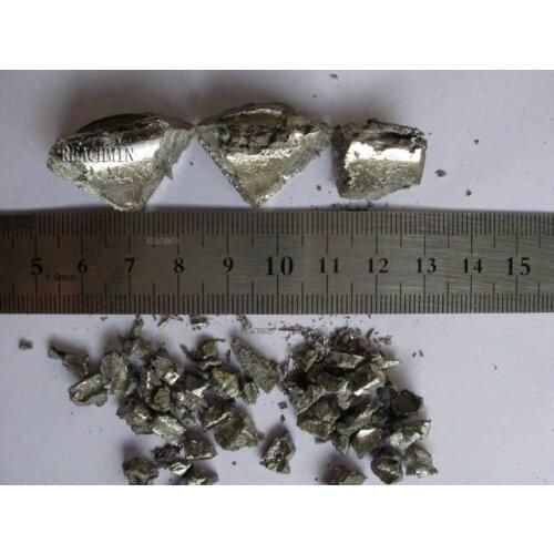 Tb Terbium Bulk Glass Seal 3N5 Pure 99.95% Periodic Table of Rare-earth Metal Elements for Research Study Education Collection