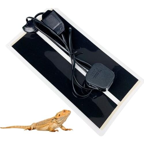 Reptile Heat Mat With Adjustable Temperature Controller Heating Pad For Terrarium Climbing Tortoise Lizard Spider EU Plug 5w-35w