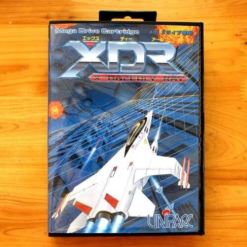 XDR X-Dazedly-Ray 16 Bit SEGA MD Game Card With Retail Box For Sega Mega Drive For Genesis