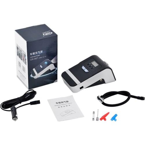 1Set 150PSI Portable Car Air Compressor Digital Tire Tyre Inflator Pump 12V with Light Bright Flashing Digital Pressure Gauge