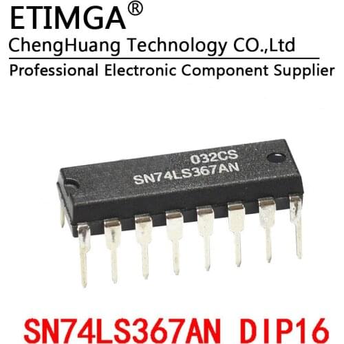 5PCS/LOT SN74LS367N HD74LS367P 74LS367 DIP-16 Six Same Direction Three-state Buffer