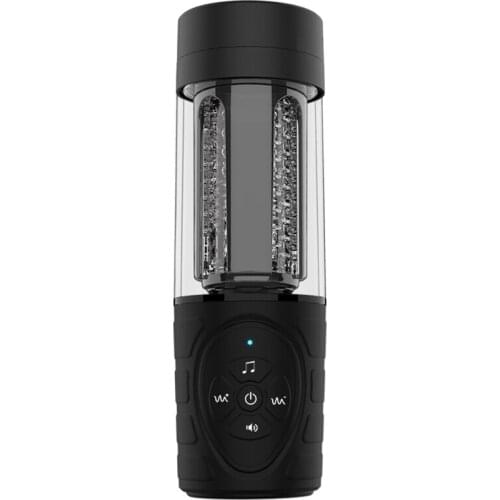 Automatic Masturbation Cup Telescopic Rotation Electric Climax Sucker 9 Modes Sexy Voice Male Masturbator Sex Toys for Man