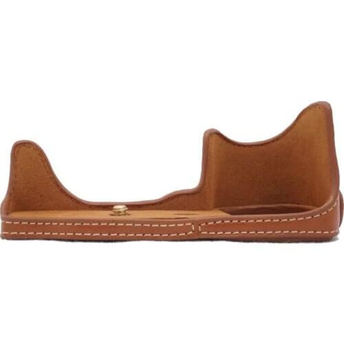 Camera Video Bag PU Half Case for Sony A6400 A6300 A6000 Camera