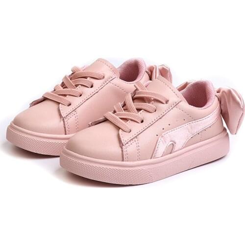 Kids Skate Shoes for Girls Children Shoes Soft Fashion Running Leather Sneakers Children Sport Casual Shoe SX494