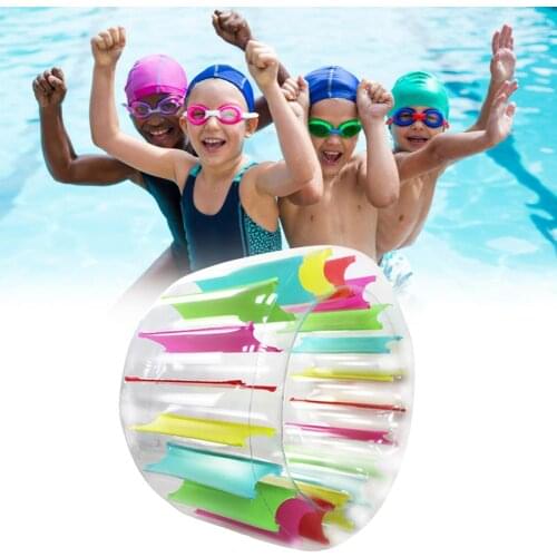 Water Wheel Children Float Water Inflation Roller Multifunctional Parent-Child PVC Crawling Roller Parent-Child Crawling Roller