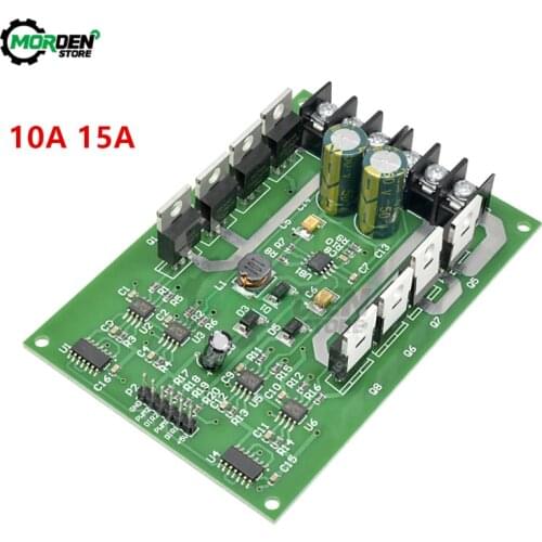 Dual DC Motor Driver Board H-Bridge PWM DC Motor Drive Module MOSFET IRF3205 12V 24V 10A 15A with Brake Function