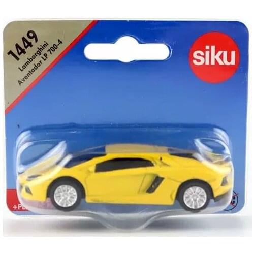 Germany SIKUS 1449 Lamborghini LP700-4 Sports Car Alloy Car Model Sliding Trolley Kids Toy Car Christmas Gift