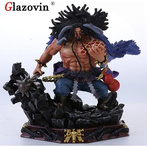 Glazovin One Piece Four Emperors Kaido PVC Figure GK Statue Collectible Model Doll Gift For Children