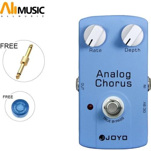 JOYO JF-37 Classic Analog Chorus Guitar Effect Pedal Stompbox Large Adjustable Embellish Tone Guitar Pedal