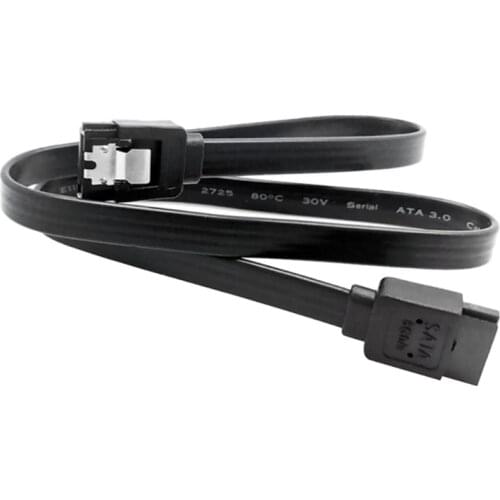 SATA 3.0 Data Cable Solid State Hard Disk Drive Signal Cable Wire 40cm/15.7in Compatible for SATA HDD SSD etc