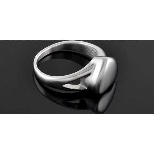 10pcs/lot Cremation Ring for Ashes Holder Memorial Ring Stainless Steel Eternity Finger Ring Memorial Jewelry