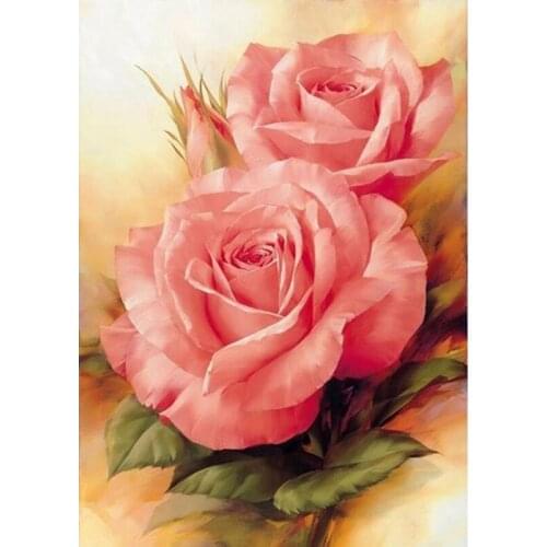 Colorful Flowers new arrival large DIY Crystal full drill square 5D diamond painting 3d cross stitch kit mosaic round rhinestone