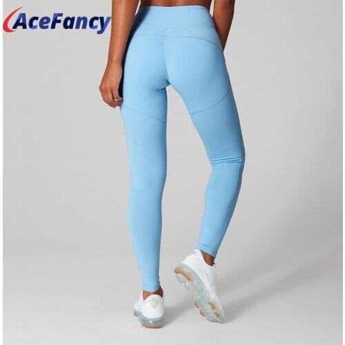 Acefancy Fitness Legging Athletic Women Sport Clothing Workout Femme Mujer Running Sportwear ZC2401 Seamless Leggings High Waist