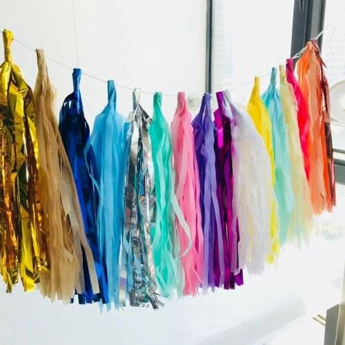 Fringe Ribbon Flower Birthday Window Wedding Layout Party Christmas Decorative Articles Paper Fringe