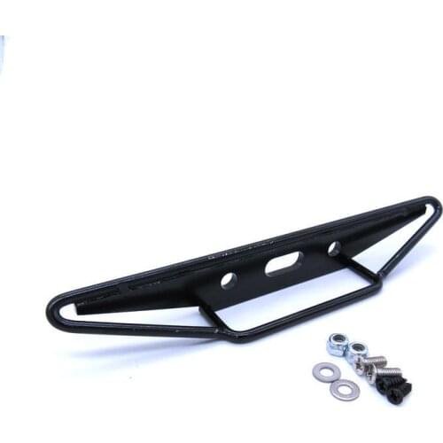 Metal Rear Bumper for MN D90 D99 D99S MN90 MS 1/12 RC Car Upgrade Spare Parts,Black
