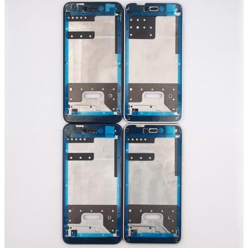 BaanSam New LCD Holder Screen Front Frame For Huawei Honor 8 Lite Housing Case With Power Volume Buttons