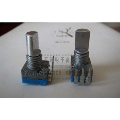 Original new 100% B104 single B100K sealed walkie talkie elbow light handle potentiometer handle long 13MM SWITCH