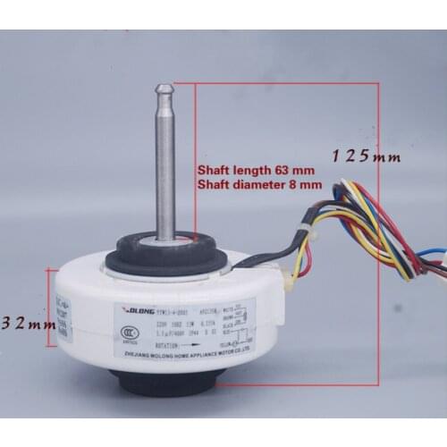 Suitable for Panasonic air conditioner original motor YYW-13-4-2005 indoor unit motor A921358 13W reverse rotation