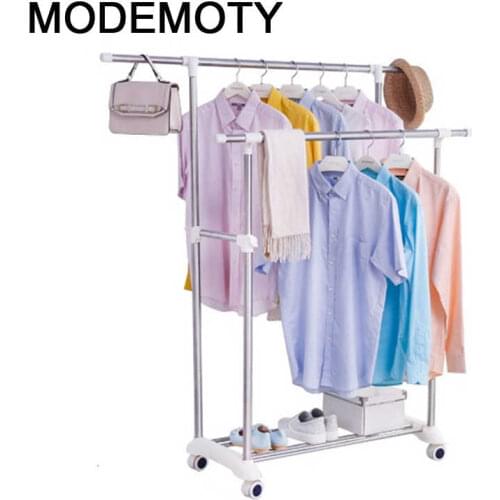 Pied Armario Stand Para La Coat Wall Armoire Percha Colgadores Ropa Clothing Rack Cabide Perchero De Pie Wieszak Clothes Hanger