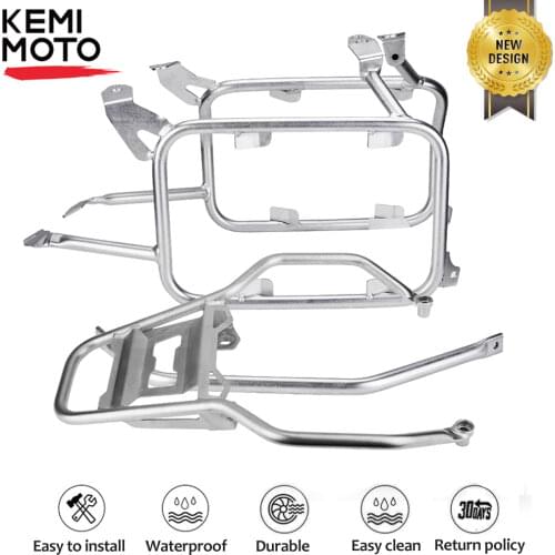 For BMW R1200GS LC Adventure R1250GS Panniers Rack Stainless Steel Top Case Racks for BMW GS 1200 1250 GS LC Adventure