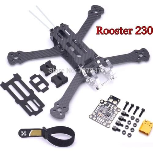 NEW Rooster 230 5" FPV Racing Drone Quadcopter Frame 5 Inch FPV Freestyle Frame XPW-PDB Board For Rooster 230mm