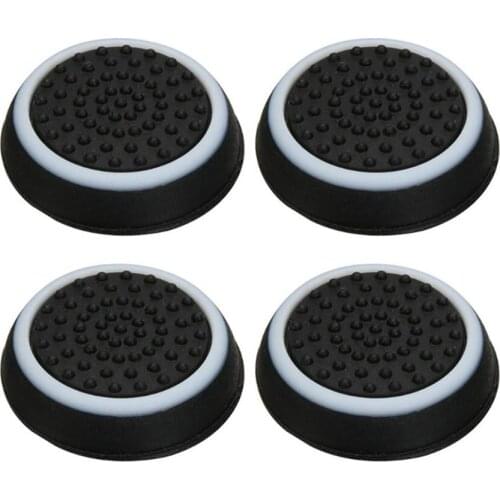 New Thumb Stick Grips Caps For Playstation 4 Ps4 Pro Slim Silicone Analog Thumbstick Grips Cover For Xbox Ps3 Ps4 Accessories