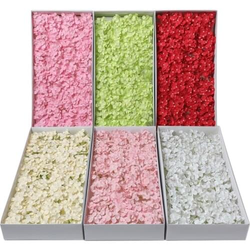 High Quality Small Hydrangea Soap Flowers Multifun Wedding Decoration Valentine Gifts Bouquet Hand Fower Art