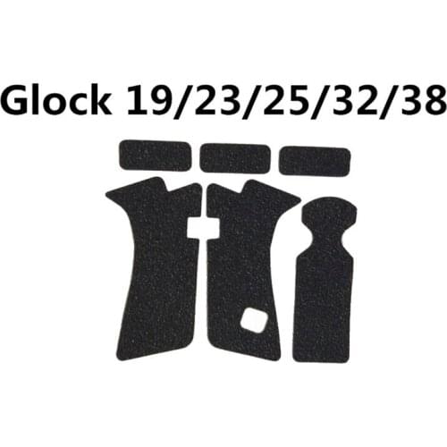 High quality Non-slip Rubber Texture Grip Wrap Tape Holster Pistol For Glock 17 19 20 21 22 25 26 27 33 43 Magazine Accessories
