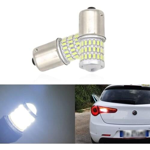 For Alfa Romeo Giulietta 940 2010-2019 1156 Canbus BA15S/P21W S25 White Led Backup Reverse Light Bulbs