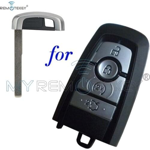 Remtekey HS7T-15K601-CB smart key case for Ford Mondeo A2C93142400 4 button 2017