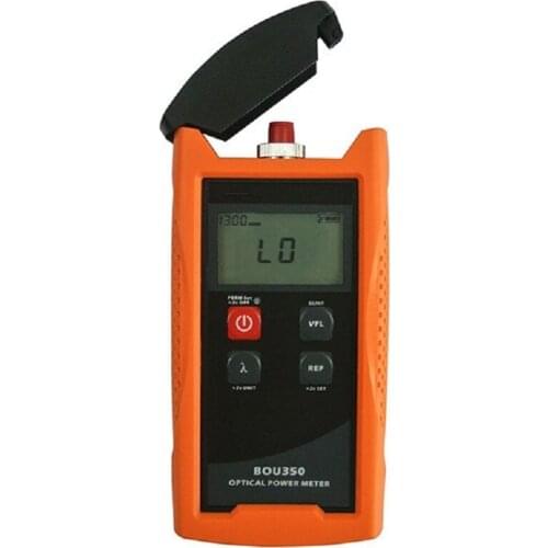Digital Optical Power Meter BOU350T-V10 -70dBm~10dBm with VFL Function 10mW in FTTx Optic Fiber Tester