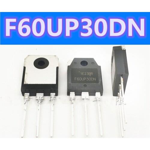 Free shipping 5PCS-20PCS F60UP30DN FF60UP30DN F60UP30 FF60UP30 Electric welding machine rectifier tube 60A/300V quick recovery