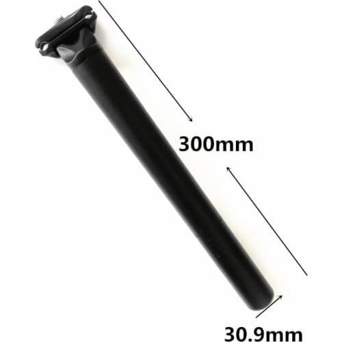G164 Cycling part seatpost 30.9*300mm rear drift tube MTB accessories aluminum alloy black