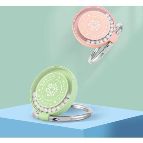 Luxury Metal Mobile Phone Ring Holder Magnetic Car Bracket Socket Telephone Ring On The Phone Stand For Mobile Phones Iphone