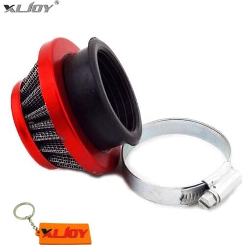 44mm Red Performance Air Filter Cleaner For 47cc 49cc 2 Stroke ATV Quad Mini Moto Dirt Pocket Bike Motorcycle Minimoto Minicross