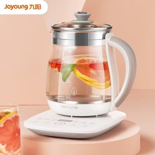 Joyoung Mini Glass Flower Tea Pot Tea Maker Electric Kettle Hot Kettle Boiling Kettle Electric Kettle 1.5L